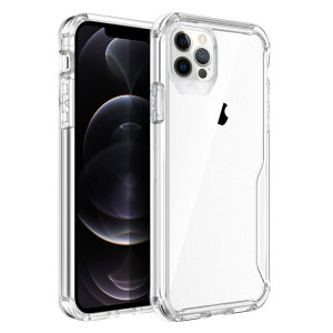 Olixar NovaShield iPhone 12 Pro Bumper Case - Clear