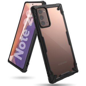 Keep your Samsung Galaxy Note 20 protected from bumps and drops with the Rearth Ringke Fusion X tough case in Black. Featuring a 2-part, Polycarbonate design, this case lives up to military drop-test standards.