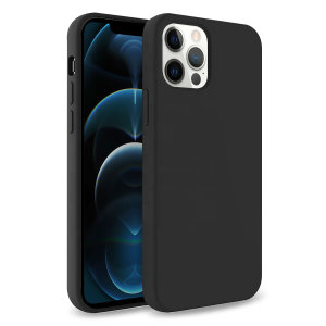 Custom moulded for the iPhone 12 Pro Max, this black soft silicone case from Olixar provides excellent protection against damage as well as a slimline fit for added convenience.