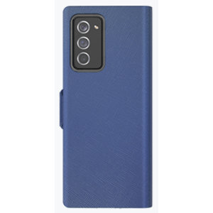 Araree Bonnet Samsung Galaxy Fold 2 5G Wallet Case - Ash Blue