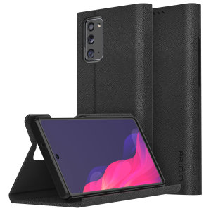 Araree Bonnet Samsung Galaxy Note 20 Wallet Stand Case - Black