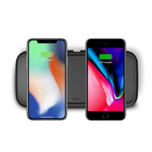 Wirelessly charge your compatible device with the Zens Wireless Fast Charge Duo Pad. Featuring two 15W charges this supports fast charging for all devices ensuring a rapid charge. The intelligent non-slip design keeps your devices safe at all times.