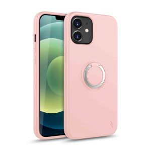 The Zizo revolve case in rose quartz brings style & function together into a slim design whilst full protecting your iPhone 12 from accidental drops. The ring at the back doubles as a kickstand to watch your favourite series conveniently.