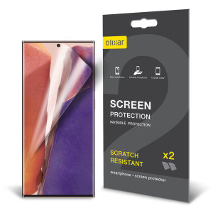 Olixar Samsung Galaxy Note 20 5G Film Screen Protector 2-in-1 Pack