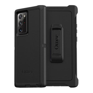 Protect your Samsung Galaxy Note 20 Ultra with the toughest and most protective case on the market - the OtterBox Defender Series Screenless Edition in black. Compatible with 4G and 5G variants.