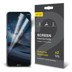 Olixar Nokia 8.3 5G Film Screen Protector 2-in-1 Pack
