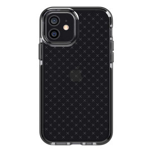 Tech 21 iPhone 12 Evo Check Case - Smokey Black
