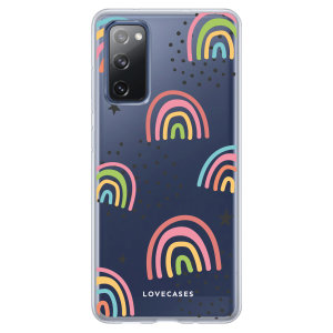 LoveCases Samsung Galaxy S20 FE Gel Case - Abstract Rainbow