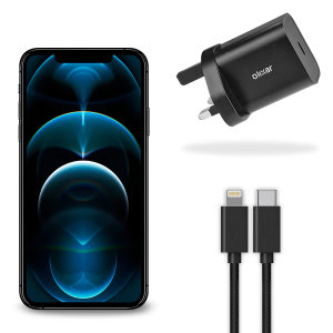 Olixar iPhone 12 Pro Max 20W Mains Charger & USB to Lightning Cable