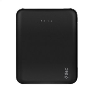 This ttec 5,000 mAh power bank in black is the perfect way to keep your device charged while out and about. Completely universal, this really is the ideal travel companion for you and your favourite devices.
