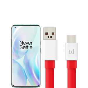 Official OnePlus 8 Warp Charge USB-C Charging Cable 1m - Red