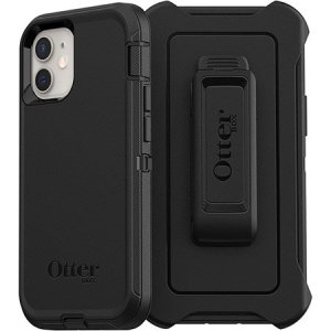 OtterBox Defender iPhone 12 Tough Case - Black