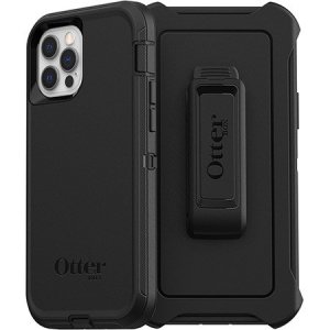 OtterBox Defender iPhone 12 Pro Tough Case - Black