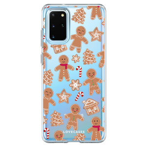 LoveCases Samsung Galaxy S20 Plus Gel Case - Christmas Gingerbread