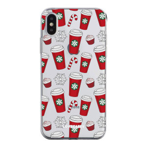 LoveCases iPhone X Gel Case - Christmas Red Cups