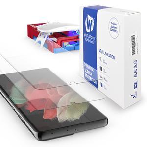Whitestone E-Jig Twin Pack Full Cover Screen Protector - For Samsung Galaxy S21 Ultra