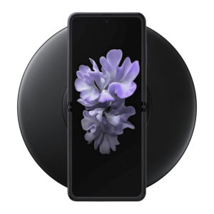 Official Samsung Galaxy Z Flip Wireless Fast Charging Stand EU Plug 15W - Black