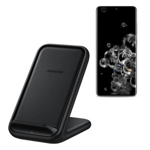 Official Samsung Galaxy S20 Ultra Wireless Fast Charging Stand EU Plug 15W - Black