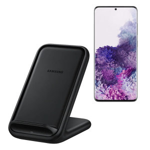 Official Samsung Galaxy S20 Plus Wireless Fast Charging Stand EU Plug 15W - Black