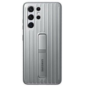Official Samsung Galaxy S21 Ultra Protective Standing Case - Grey