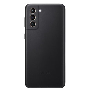 Official Samsung Galaxy S21 Plus Leather Cover Case - Black