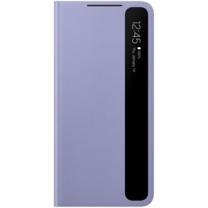 Official Samsung Violet Clear View Cover Case - For Samsung Galaxy S21 Plus