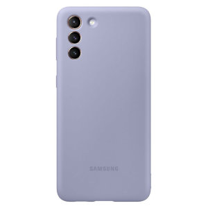 Official Samsung Galaxy S21 Silicone Cover Case - Violet