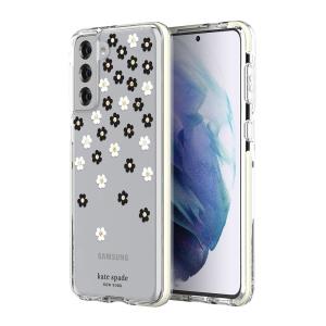 The Kate Spade New York Samsung Galaxy S21 Plus Scattered Flowers case is perfect for adding that extra bit of style to your day. It provides a beautiful aesthetic, as well as providing excellent shock absorption and scratch resistance.