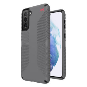 Gain premium protection against drops and scratches with this stunning Presidio2 Grip Case for your Galaxy S21 Plus from Speck. This case is lightweight and slim making it convenient, as well as sophisticated with easy grip, avoiding any unwanted slips.