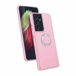 Zizo Revolve Series Thin Ring Rose Case - For Samsung Galaxy S21 Ultra