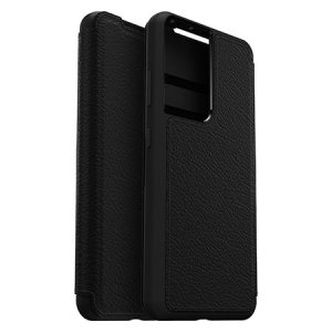 OtterBox Strada Series Samsung Galaxy S21 Ultra Wallet Case - Black