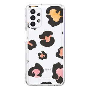 LoveCases Samsung Galaxy A32 5G Gel Case - Colourful Leopard