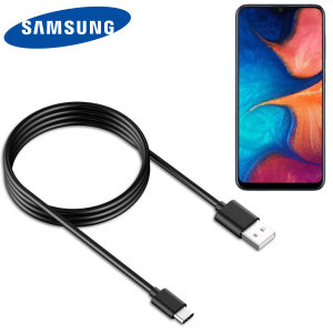 Official Samsung Galaxy A22 USB-C Charge & Sync Cable - 1.2m - Black