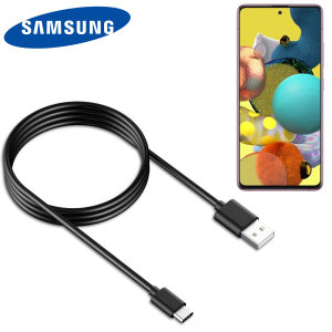Official Samsung Galaxy A52 USB-C Charge & Sync Cable - 1.2m- Black