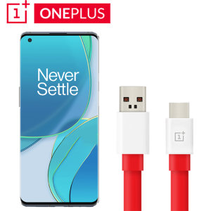 Official OnePlus 9 Pro Warp Charge USB-C Charging Cable - 1m - Red