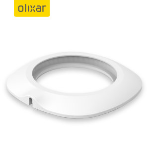 Olixar Silicone Apple MagSafe Protective Charger Holder - White