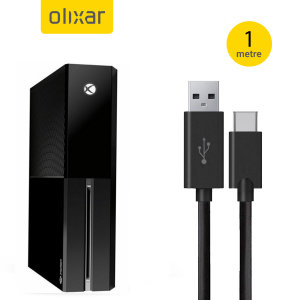 Olixar Xbox One USB-C Charging Cable - Black - 1m