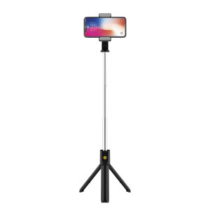 Ksix Selfie Tripod Action Cam & Smartphone Remote Control - Black