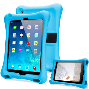 Olixar Big Softy iPad Air 2 9.7" 2014 2nd Gen. Tough Kids Case - Blue