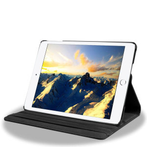iPad 9.7" 2018 6th Gen. 360° Rotation Stand Flip Case - Black