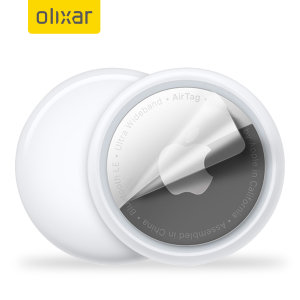 Olixar Apple AirTags Anti-Scratch Film Protector - 2 Pack