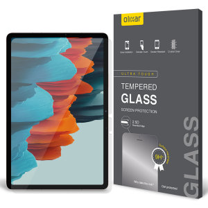Olixar Samsung Galaxy Tab S7 FE Tempered Glass Screen Protector