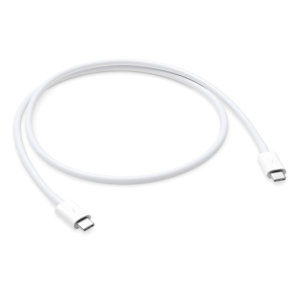 Official Apple Thunderbolt 3 USB-C Cable - 1m - White (Retail Packed)