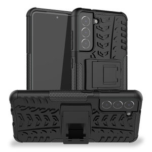 Olixar ArmourDillo Protective Black Case - For Samsung Galaxy S21 FE
