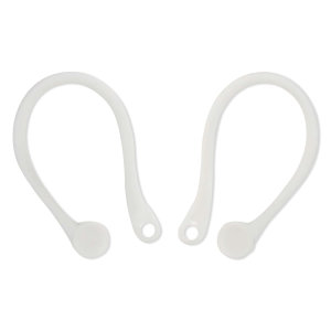 Olixar Soft Silicone AirPod Anti-Slip Earhook Holders - White