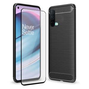 Olixar Sentinel OnePlus Nord CE 5G Case & Glass Screen Protector