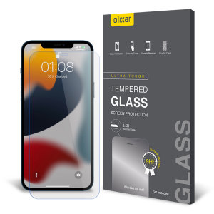 Olixar Tempered Glass Screen Protector - For Apple iPhone 13