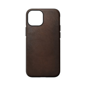 Nomad iPhone 13 mini Horween Leather Modern Case - Brown