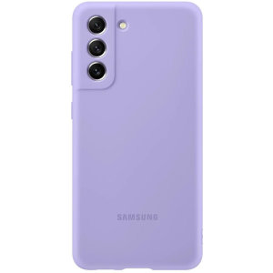 Official Samsung Soft Silicone Lavender Case - For Samsung Galaxy S21 FE