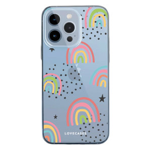 LoveCases Gel Abstract Rainbow Case - For iPhone 13 Pro Max
